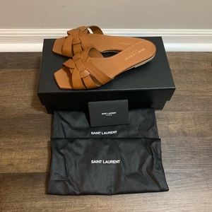 ⛔️SOLD⛔️NIB Saint Laurent 05 Woven Slides sz6.5